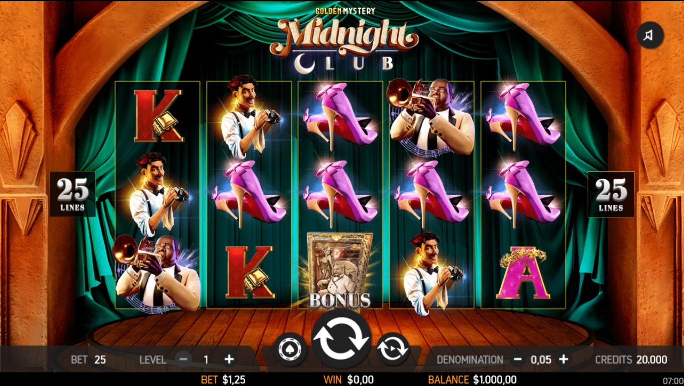 Blazing Nights Club Slot Gameplay