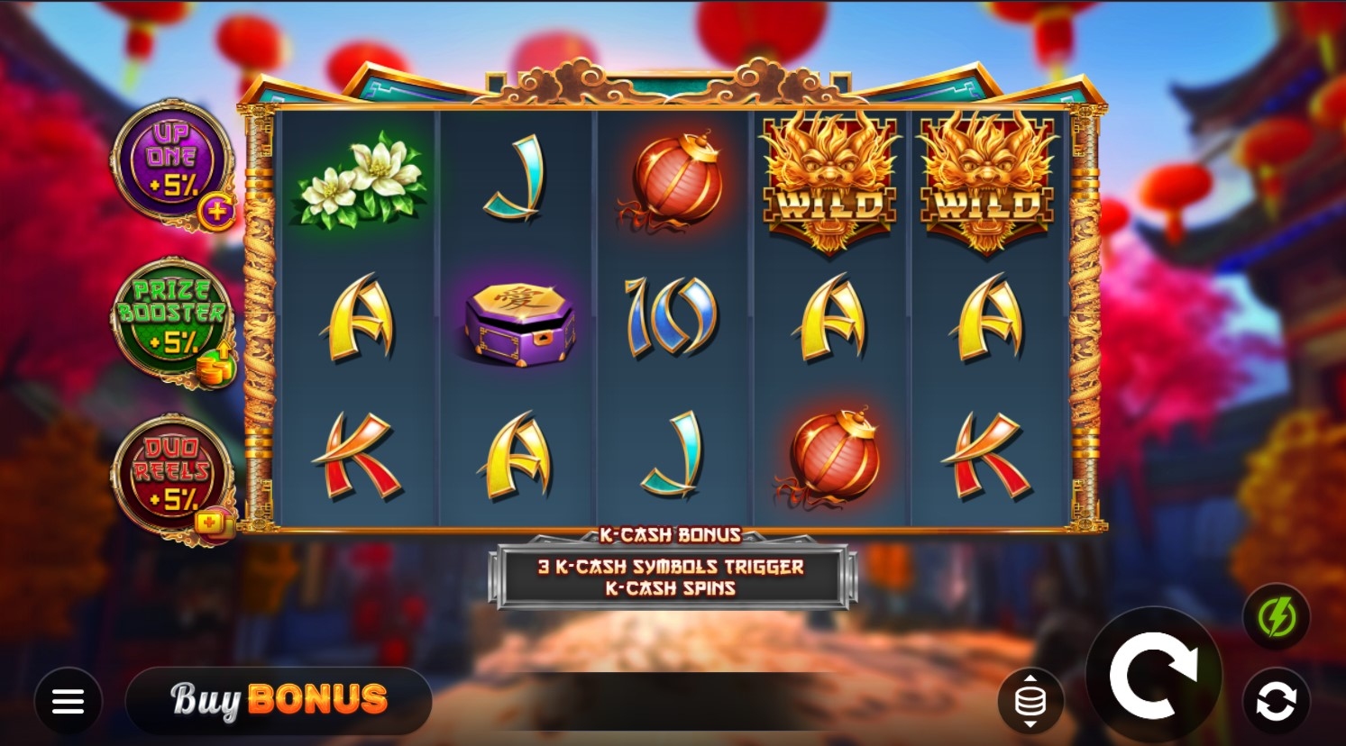 Blessed Dragons Hold and Win Slot Gameplay