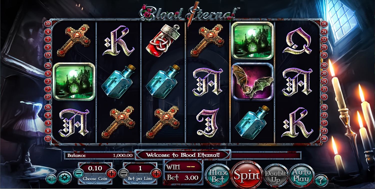 Blood Eternal Slot Gameplay