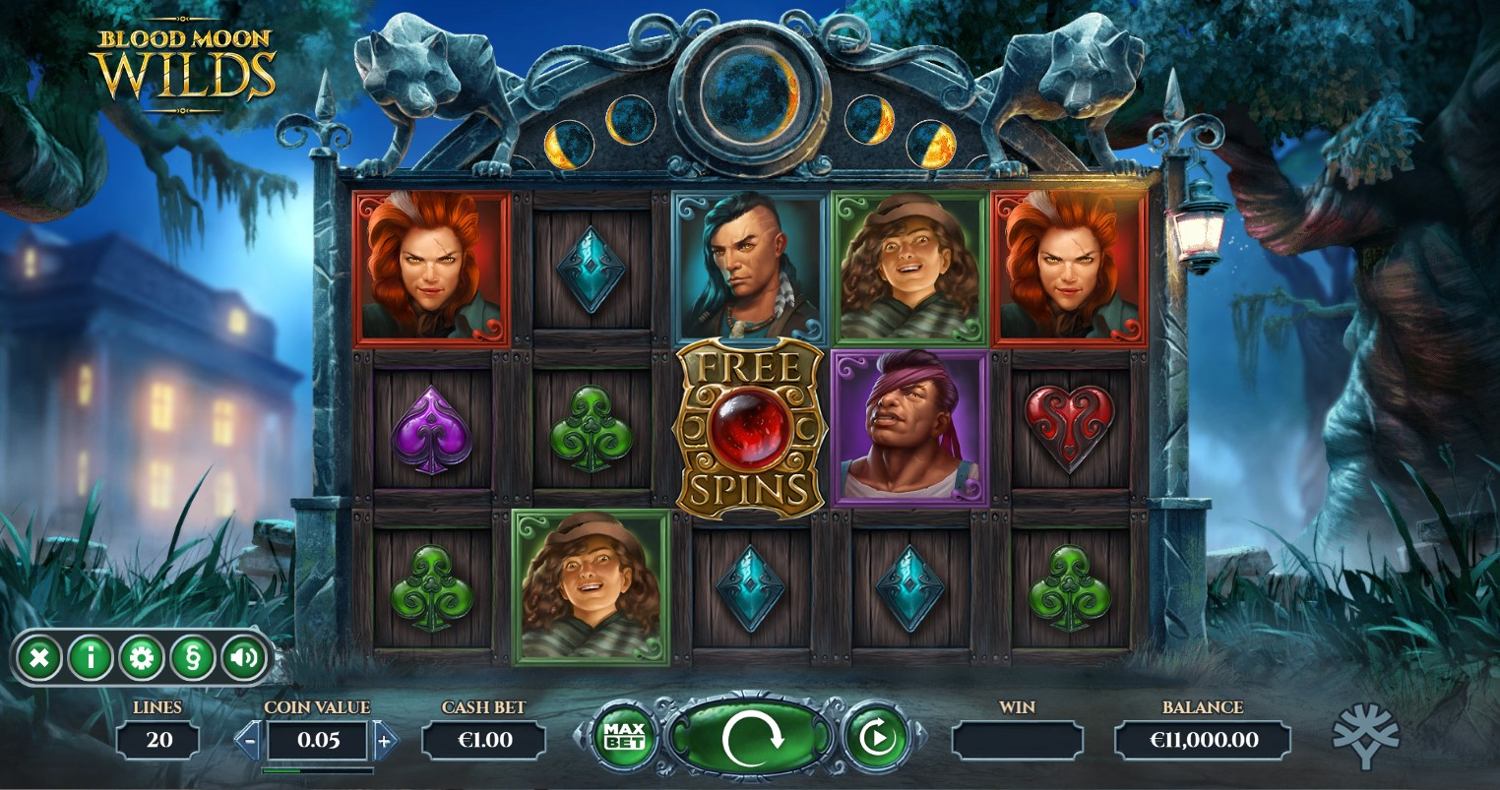 Blood Moon Wilds Slot Gameplay