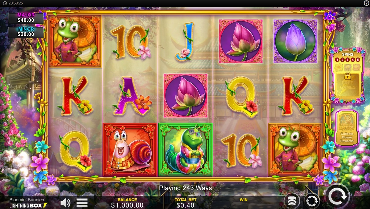 Bloomin Bunnies Slot Gameplay