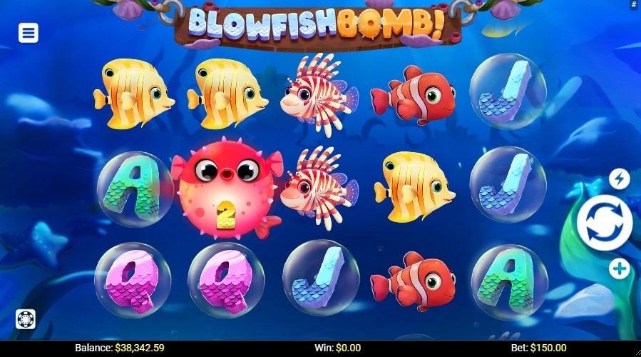 Blowfish Bomb! Slot Gameplay