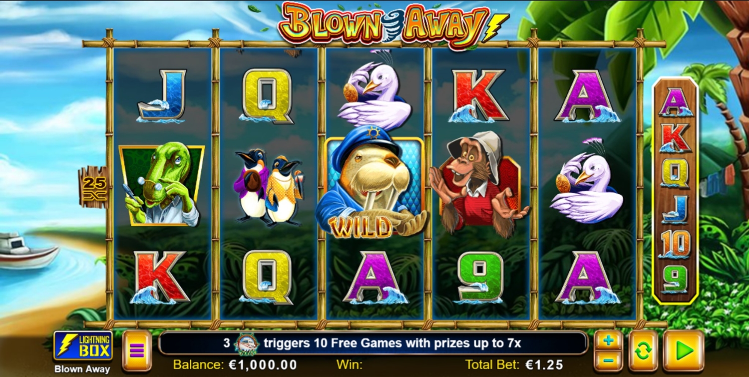 Blown Away Slot Gameplay