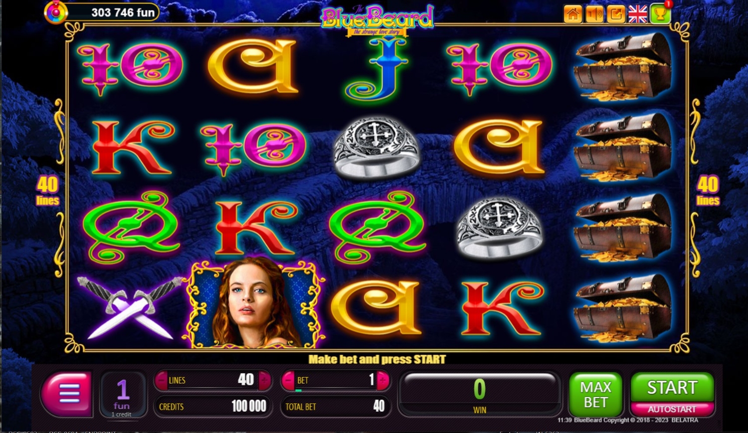 Blue Beard Slot Gameplay