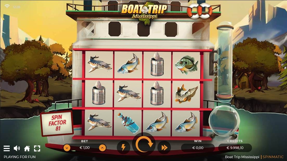 Boat Trip Mississippi Slot Gameplay