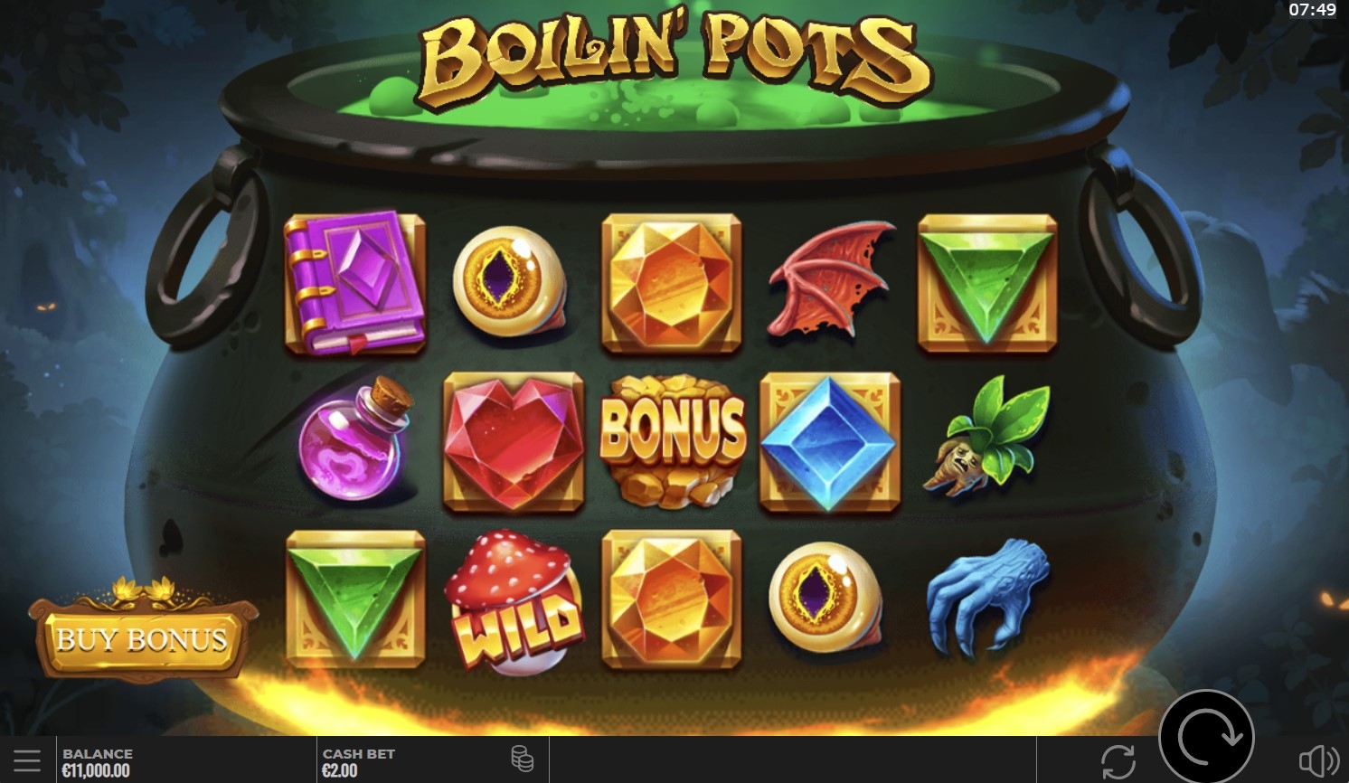 Boilin Pots Slot Gameplay