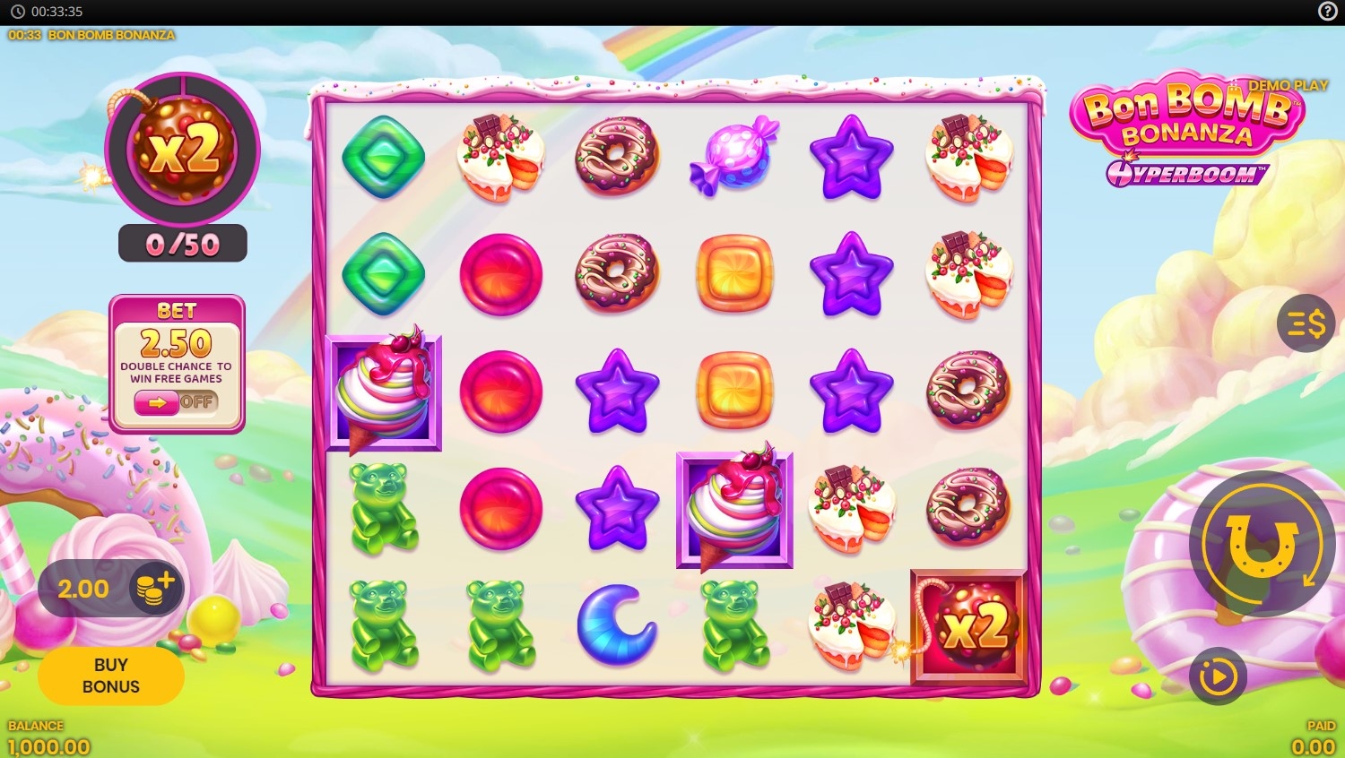 Bon Bomb Bonanza Slot Gameplay