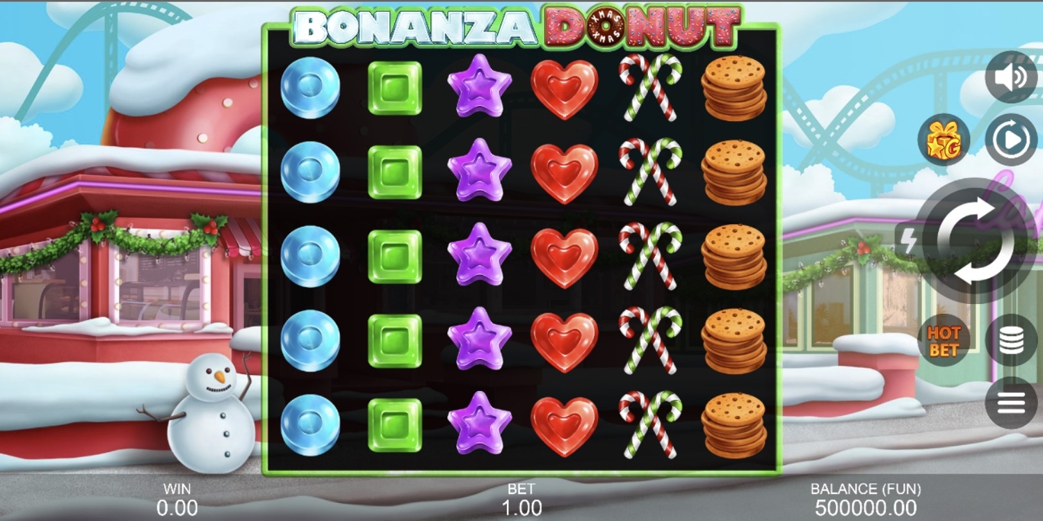 Bonanza Donut Xmas Slot Gameplay