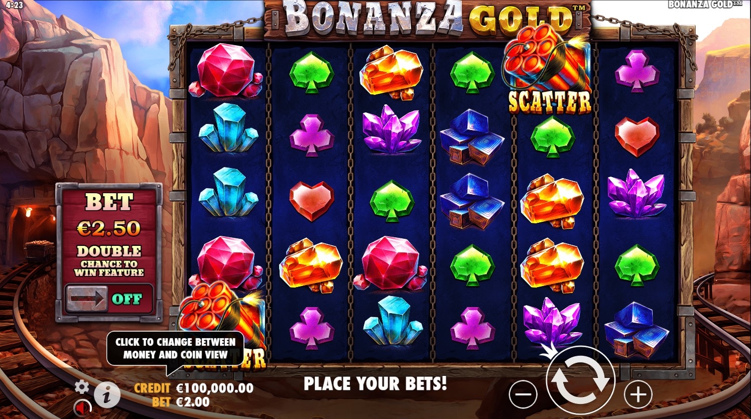 Bonanza Gold Slot Gameplay