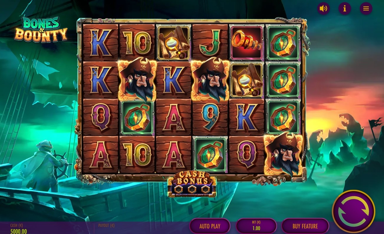 Bones & Bounty Slot Gameplay