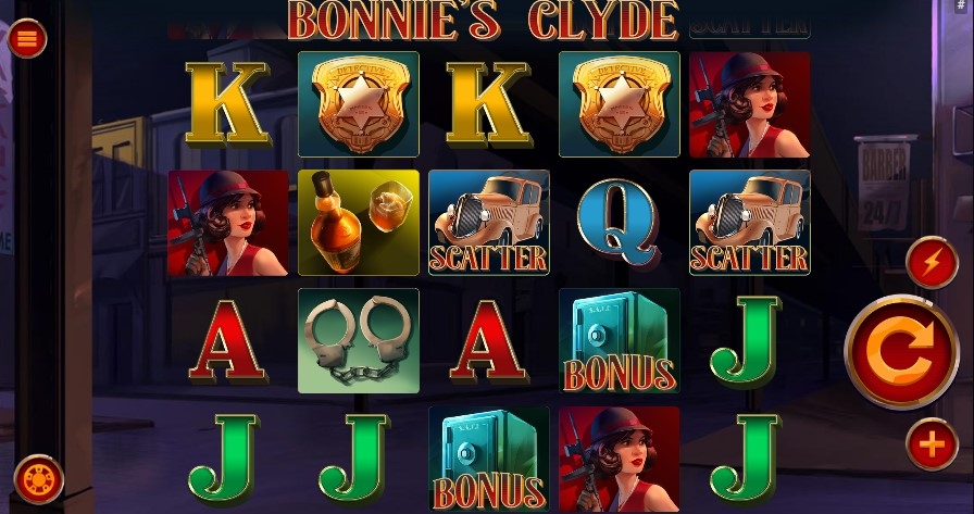 Bonnie's Clyde Slot Gameplay