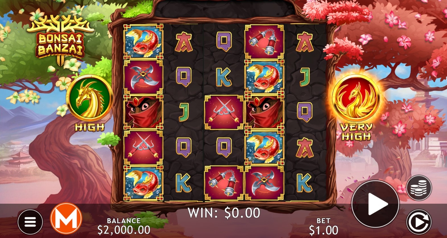 Bonsai Banzai Slot Gameplay