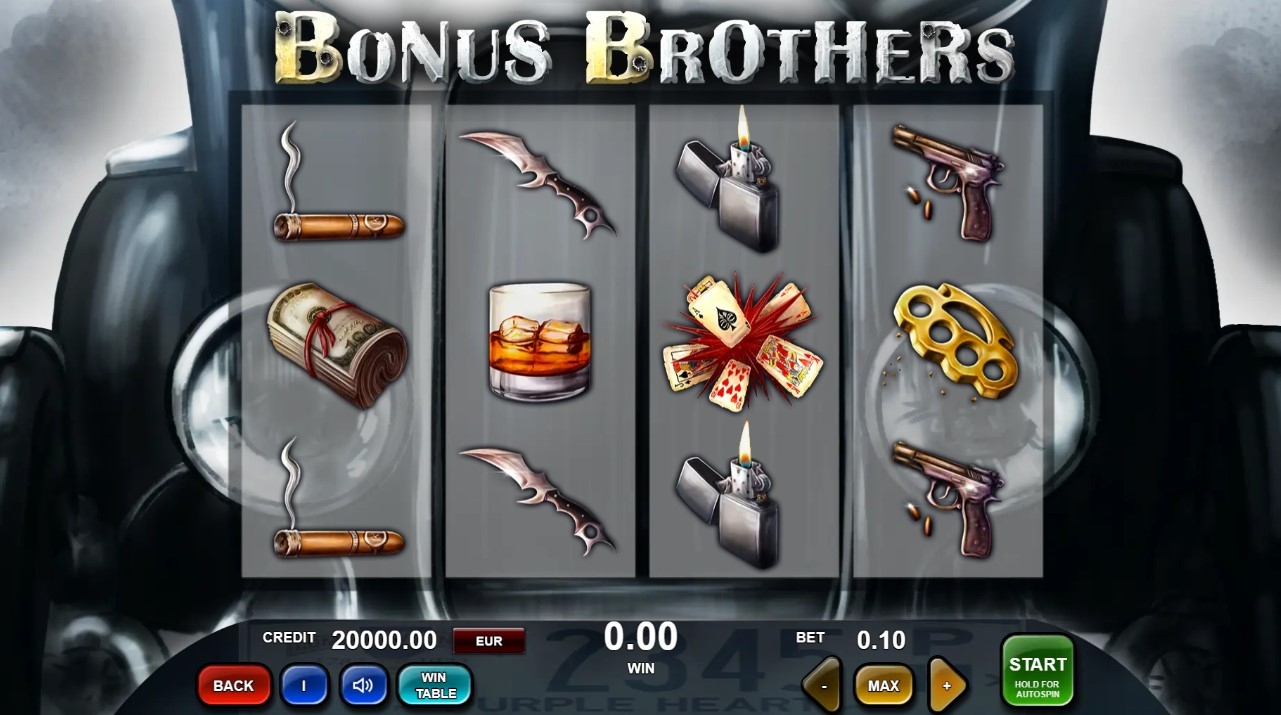 Bonus Brothers Slot Gameplay