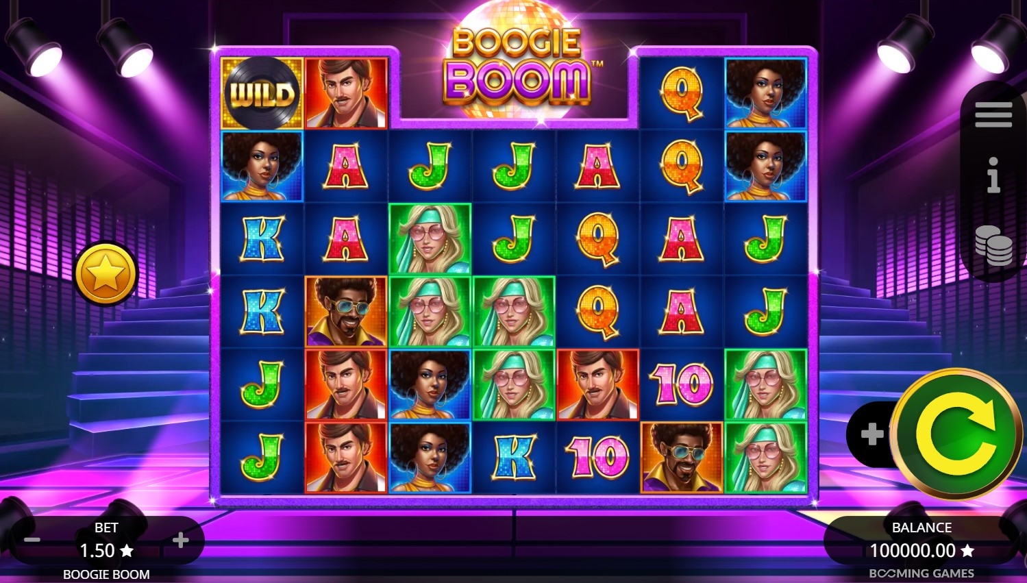 Boogie Boom Slot Gameplay
