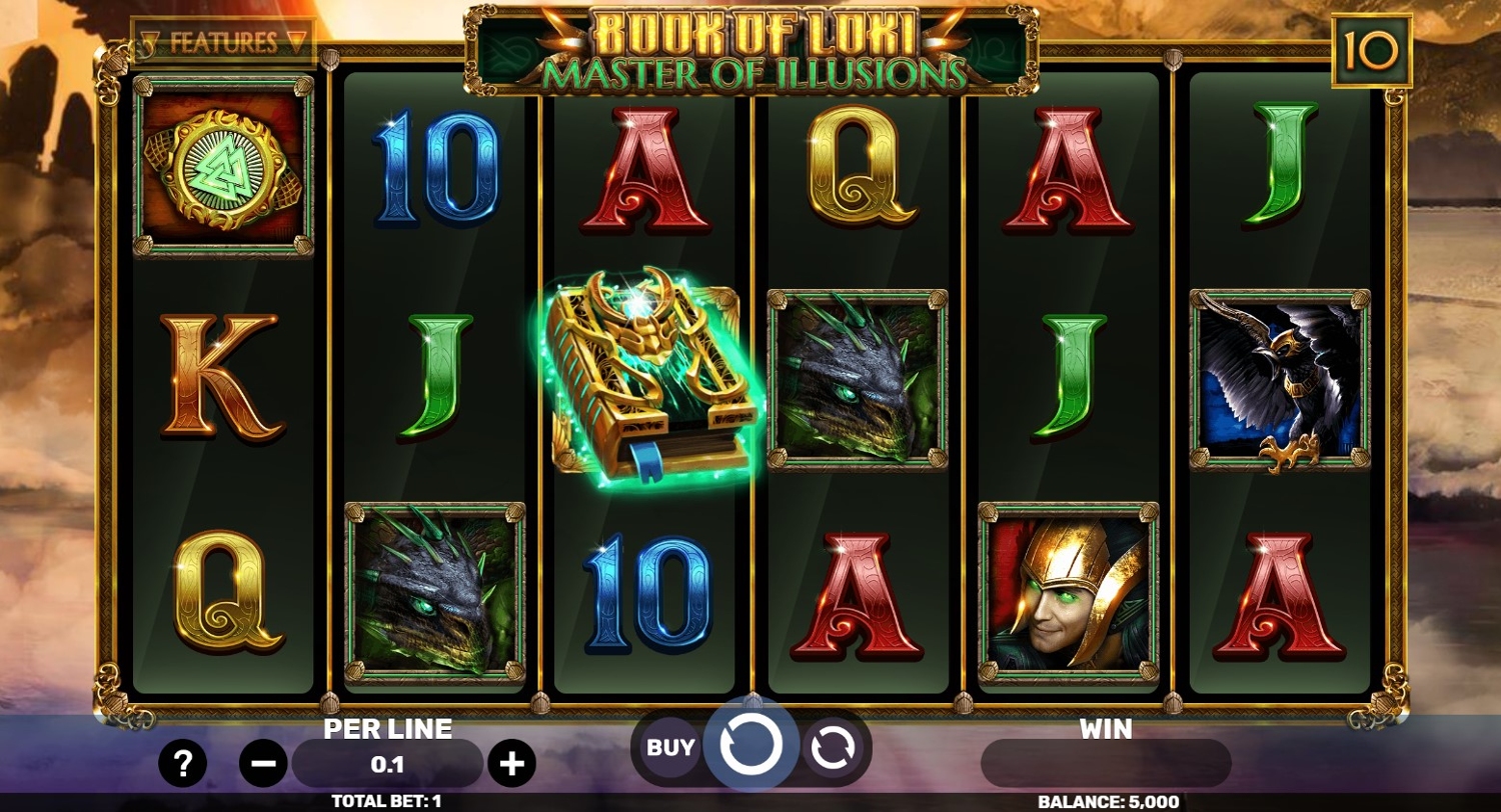 Book Of Loki - Master Of Illusions Slot Gameplay