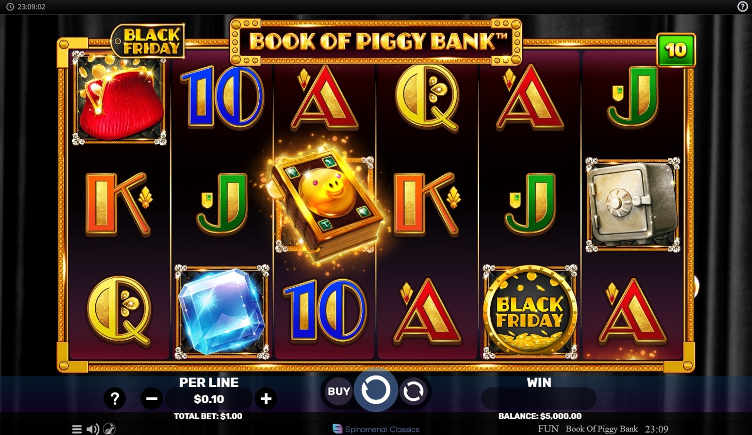 Book Of Piggy Bank - Black Friday Slot Gameplay