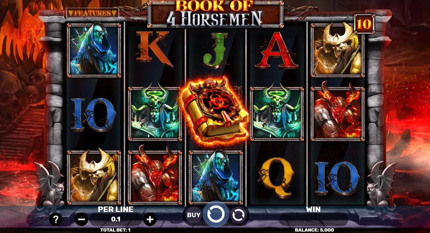 Book of 4 Horsemen Slot Gameplay