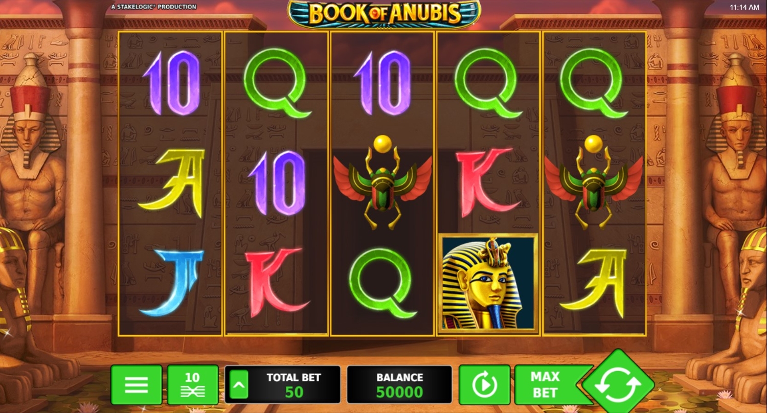 Book of Anubis Slot Gameplay