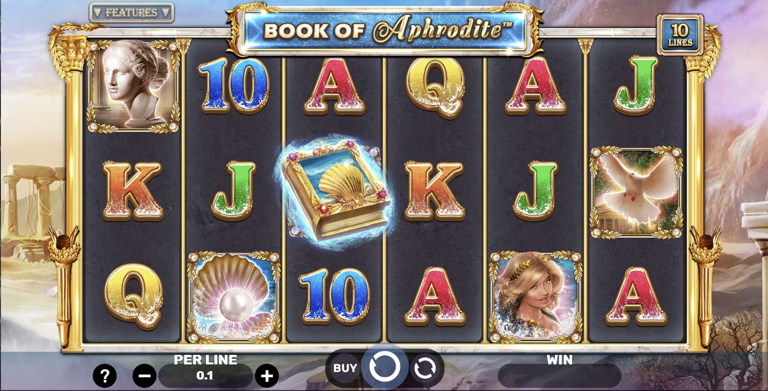 Book of Aphrodite The Golden Era Slot Gameplay