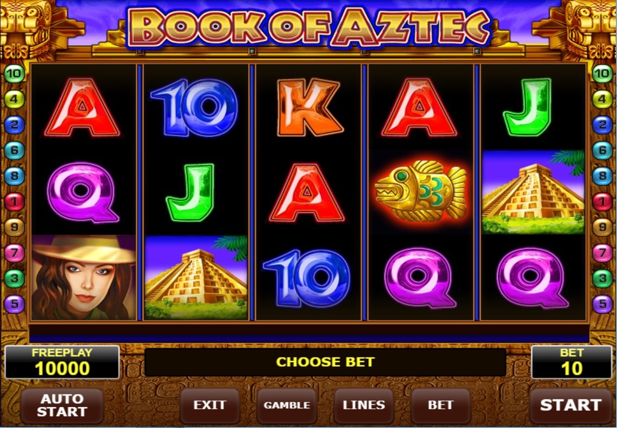 Book of Aztec Slot Gameplay