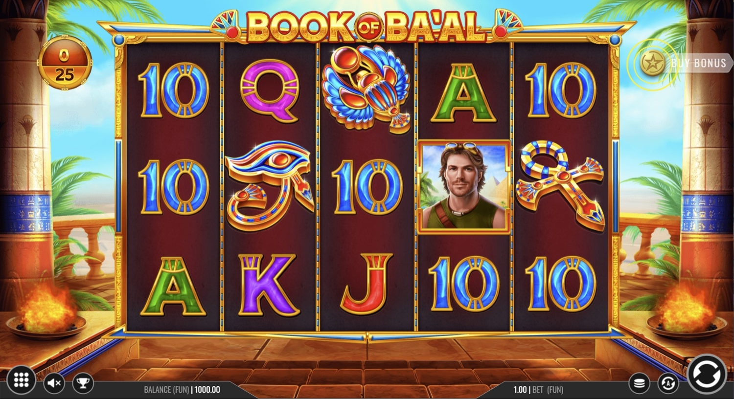 Book of Ba'al Slot Gameplay