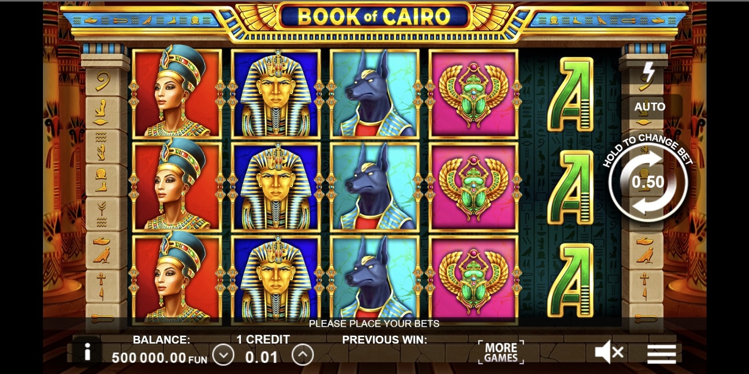 Book of Cairo Slot Gameplay