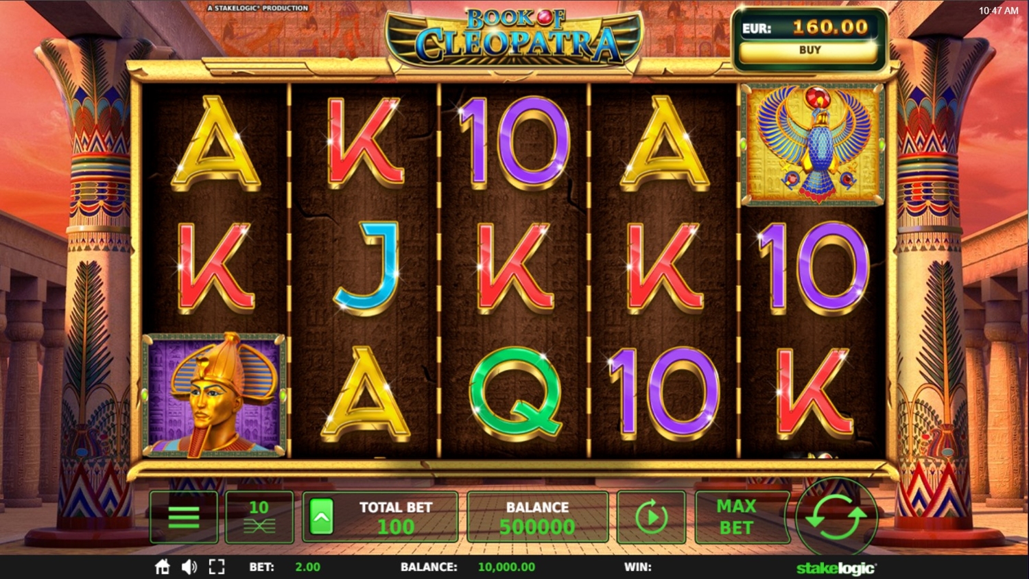 Book of Cleopatra Slot Gameplay