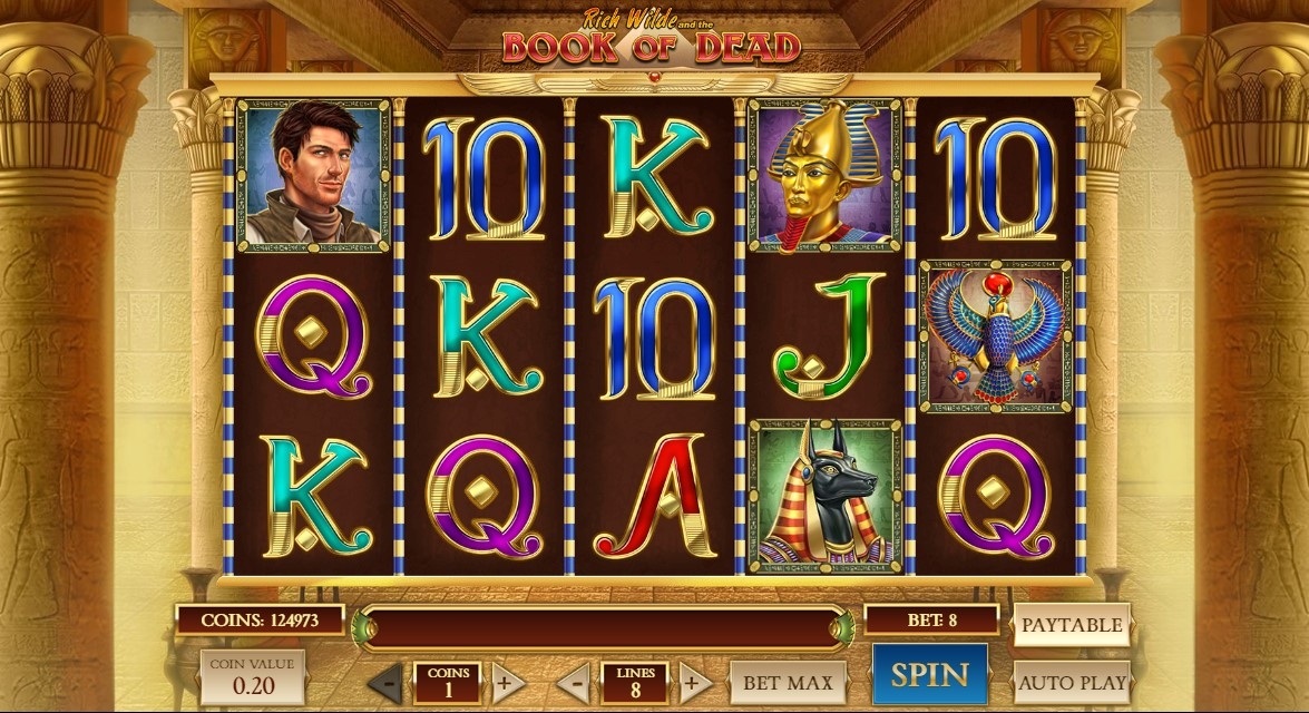 Book of Dead Slot Gameplay