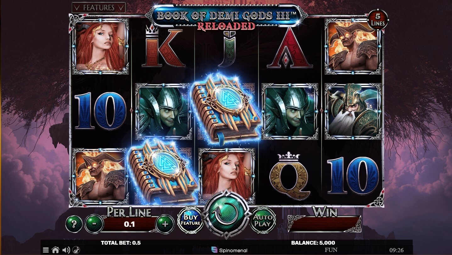 Book of Demi Gods 3: Reloaded Slot Gameplay