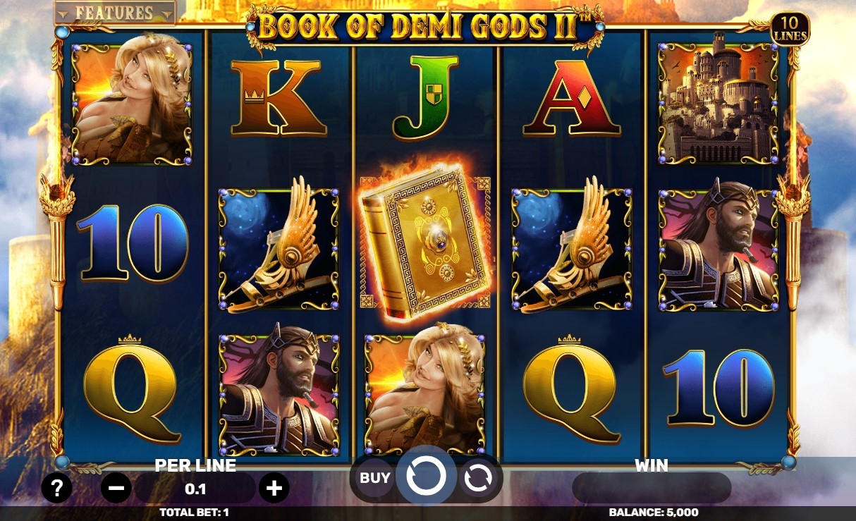 Book of Demi Gods II - The Golden Era Slot Gameplay