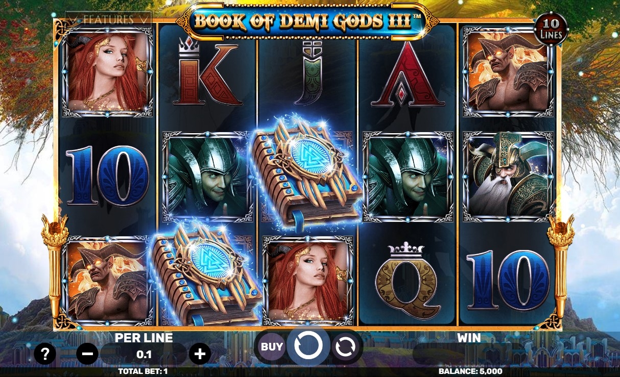 Book of Demi Gods III - The Golden Era Slot Gameplay