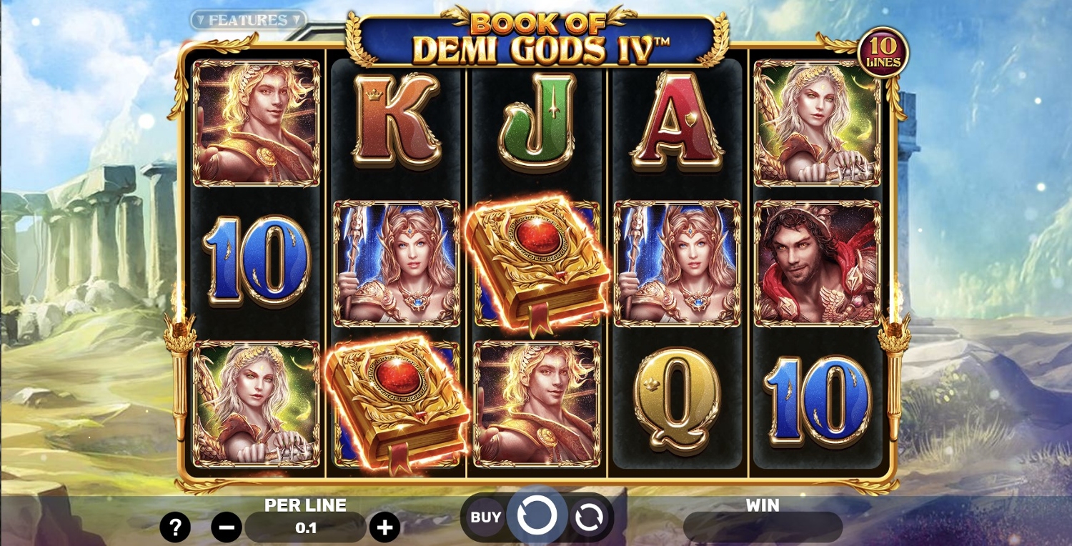 Book of Demi Gods IV The Golden Era Slot Gameplay