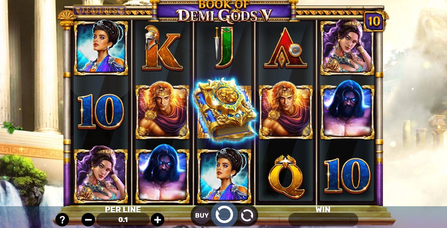 Book of Demi Gods V Slot Gameplay