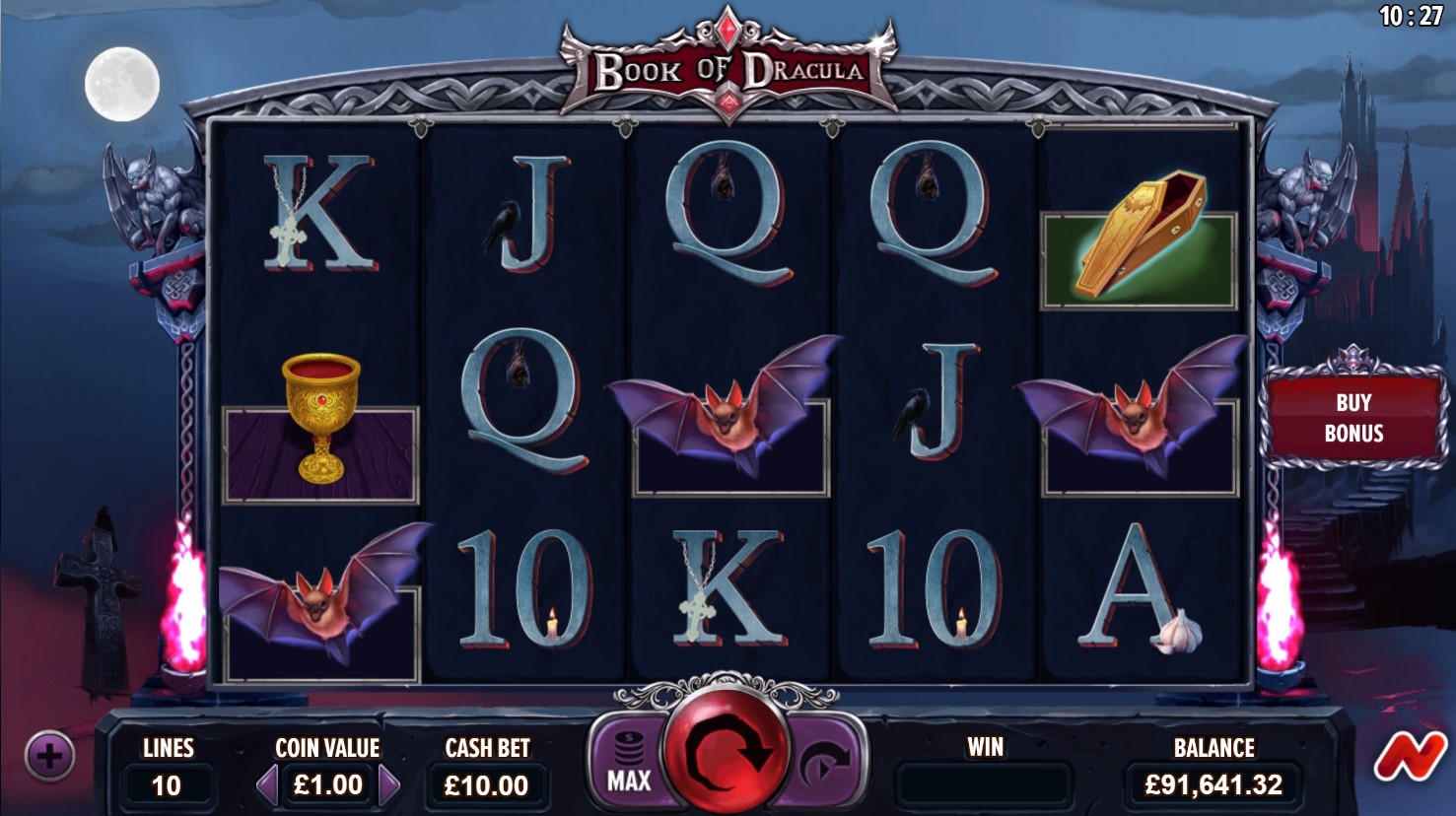 Book of Dracula Slot Gameplay