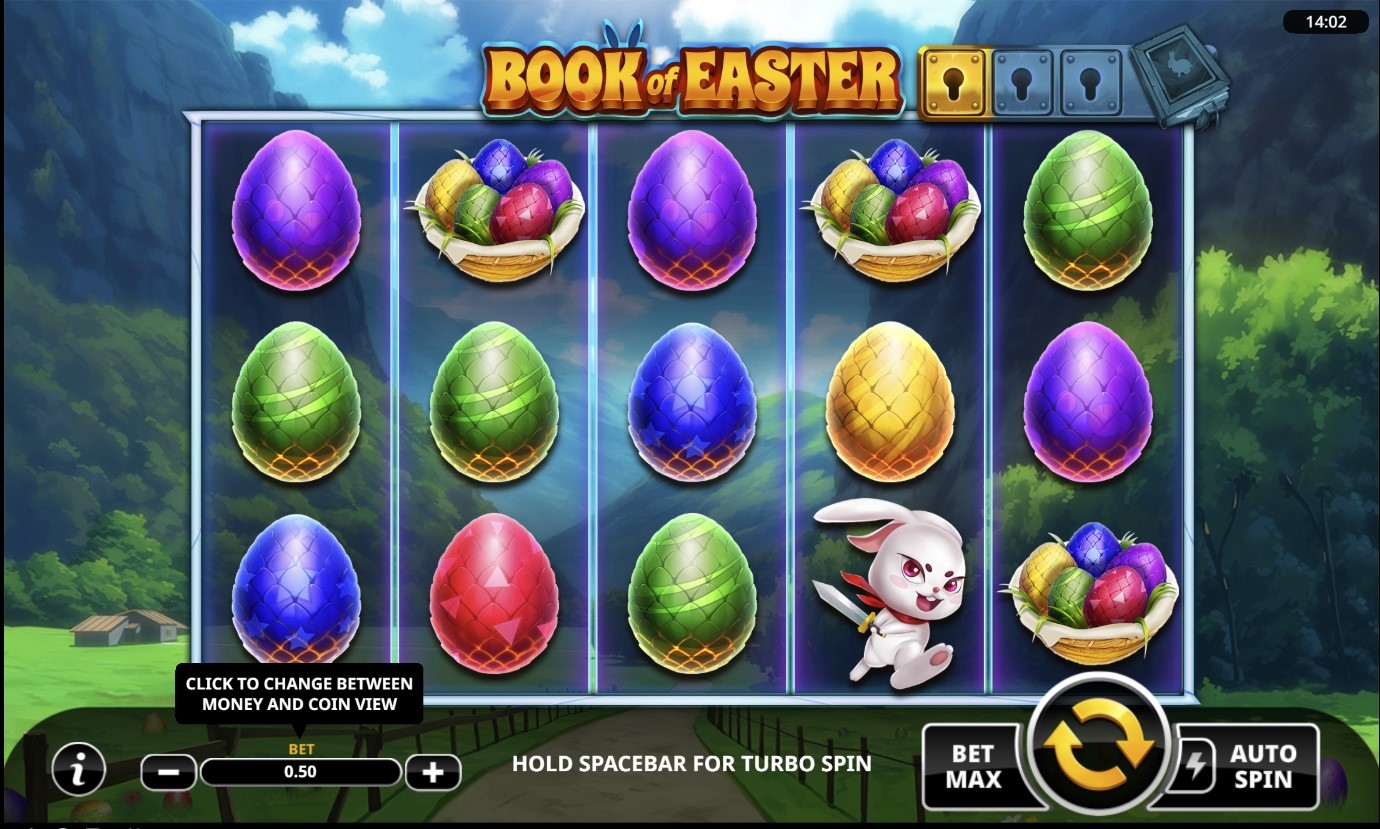 Book of Easter Slot Gameplay