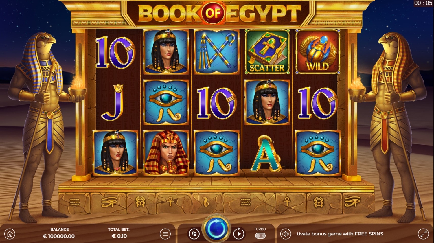 Book of Egypt Slot Gameplay