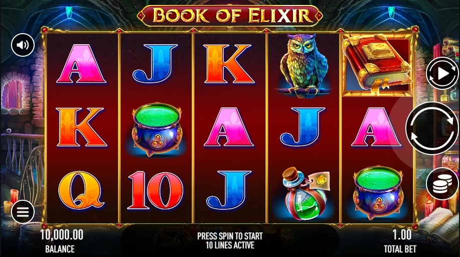 Book of Elixir Slot Gameplay