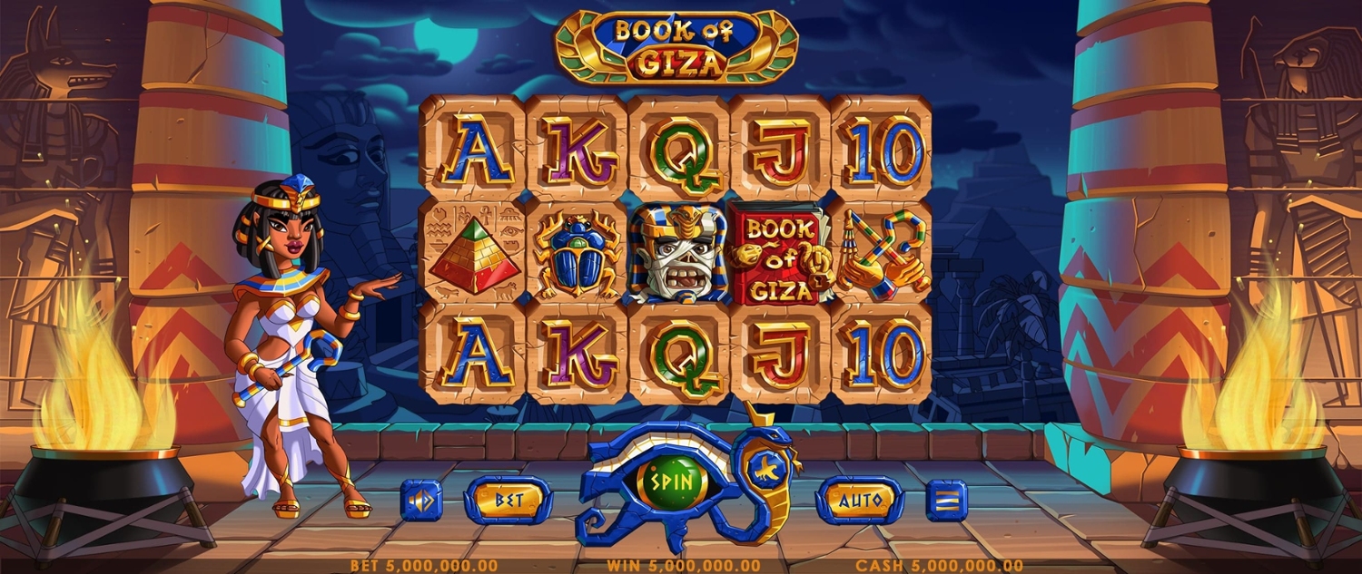 Book of Giza Slot Gameplay