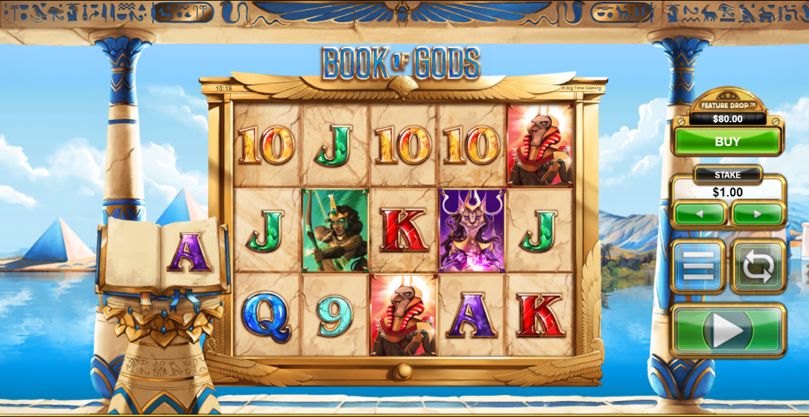 Book of Gods Slot Gameplay