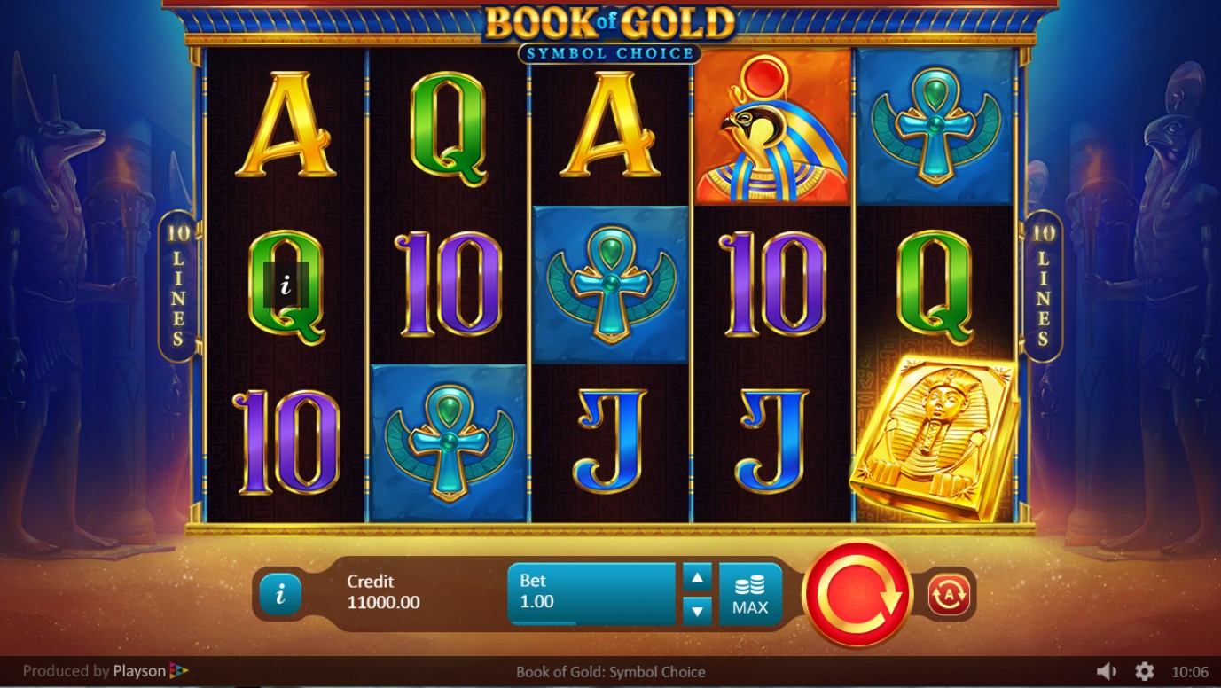 Book of Gold - Symbol Choice Slot Gameplay
