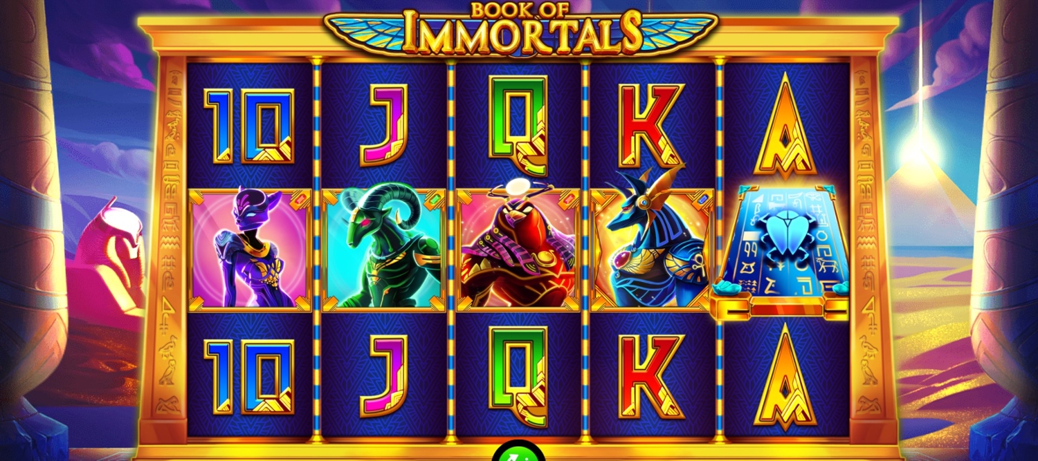Book of Immortals Slot Gameplay