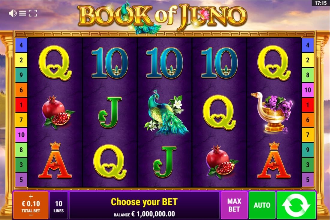 Book of Juno Slot Gameplay