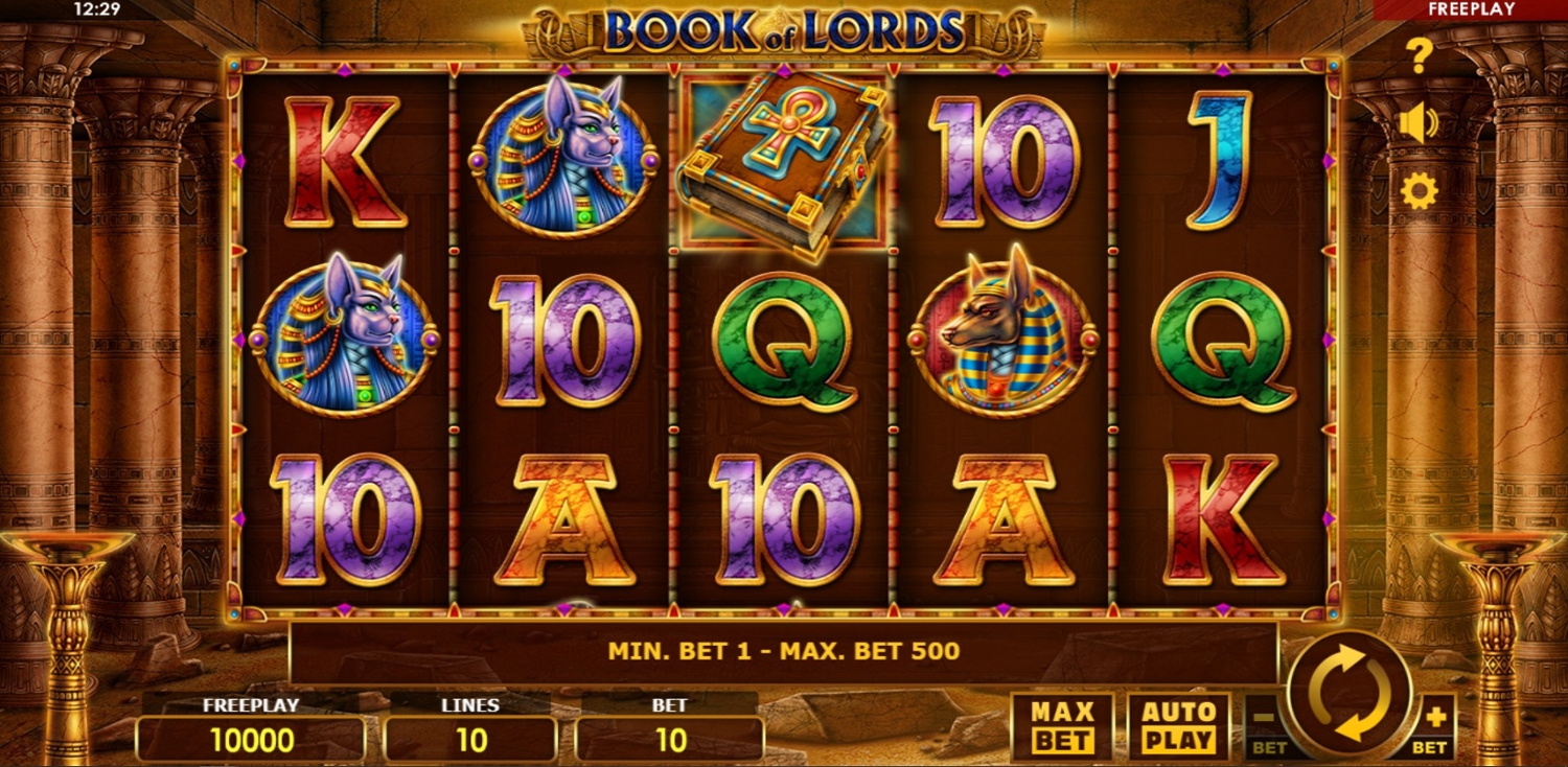 Book of Lords Slot Gameplay