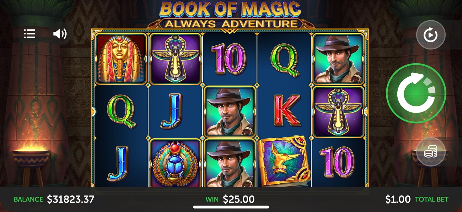 Book of Magic: Always Adventure Slot Gameplay