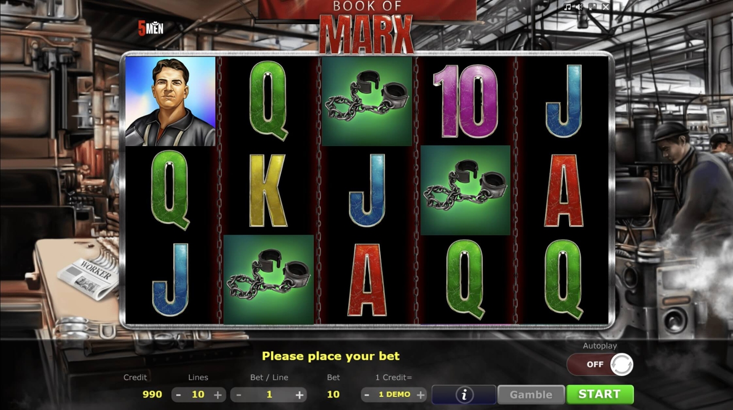 Book of Marx Slot Gameplay