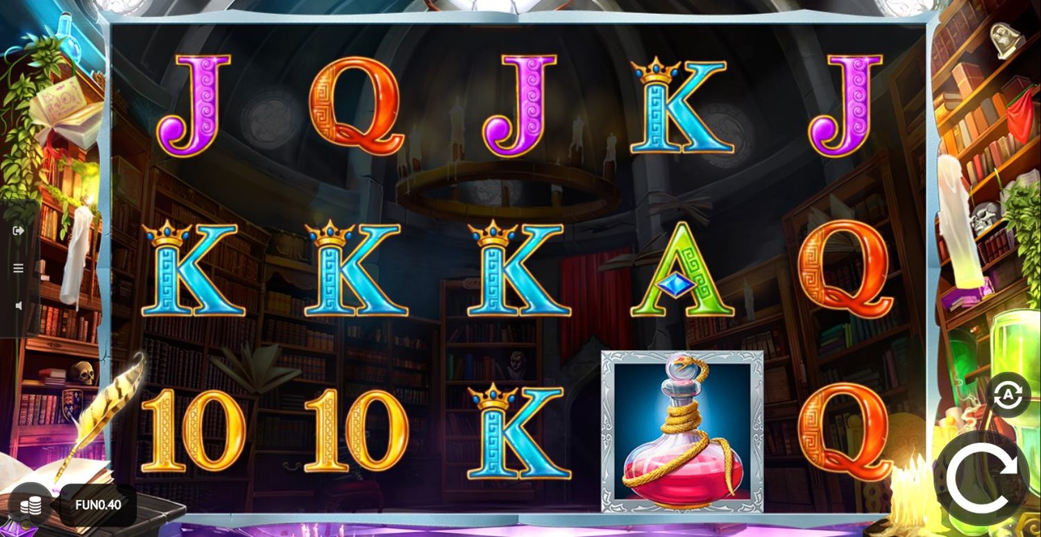 Book of Merlin Slot Gameplay