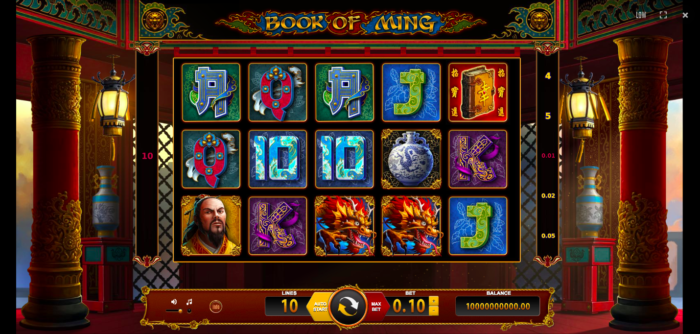 Book of Ming Slot Gameplay