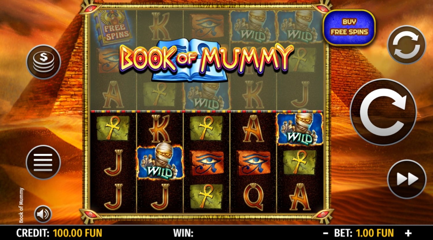 Book of Mummy (Octavian Gaming) Slot Gameplay
