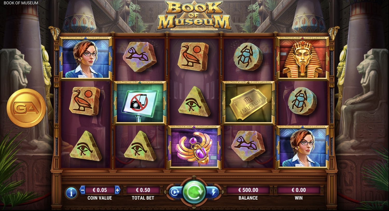 Book of Museum Slot Gameplay