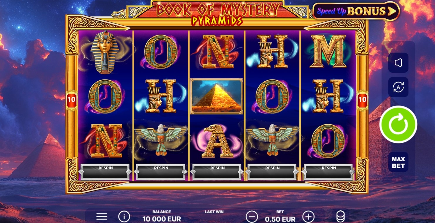 Book of Mystery Pyramids Slot Gameplay